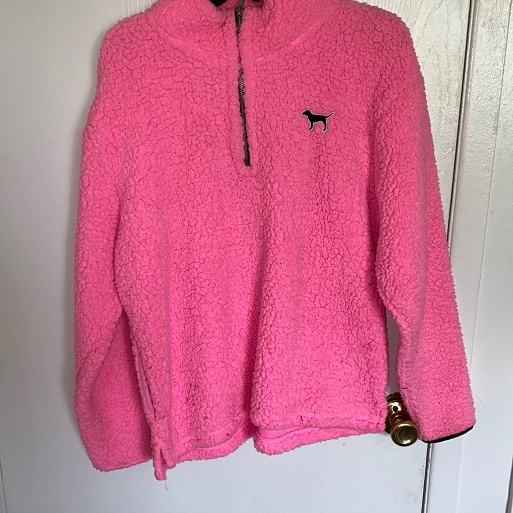 Pink fleece